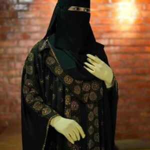 কালো কালার আবেয়া বোরকা